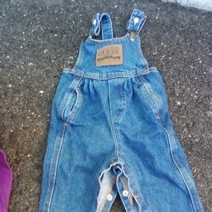 Baby GUESS overalls, size 18 mo.